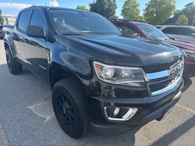 2019 Chevrolet Colorado 4WD Work Truck in Black — front three-quarter view