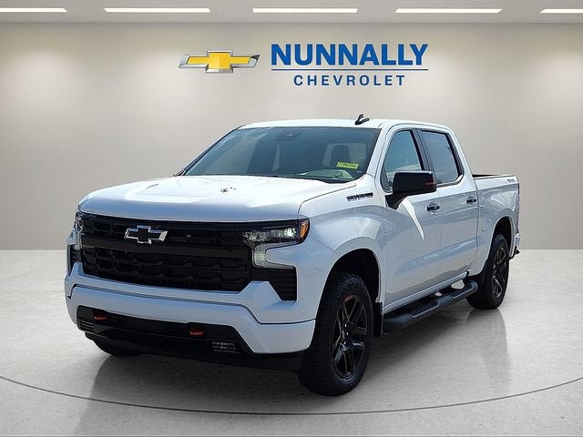 2026 Chevrolet Silverado 1500 RST in Summit White — front three-quarter view