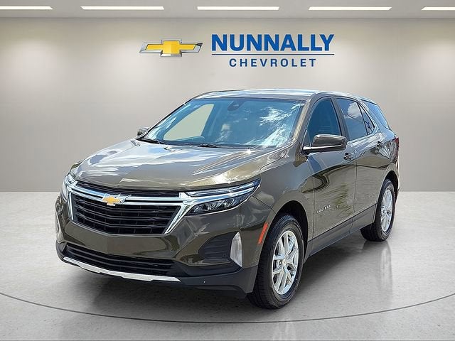 2024 Chevrolet Equinox LT in Harvest Bronze Metallic — front three-quarter view